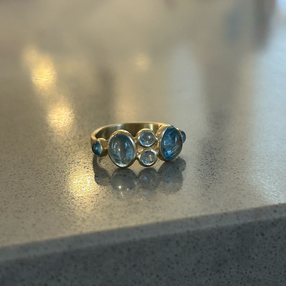 Catbird Van Betts custom 14k Lido ring